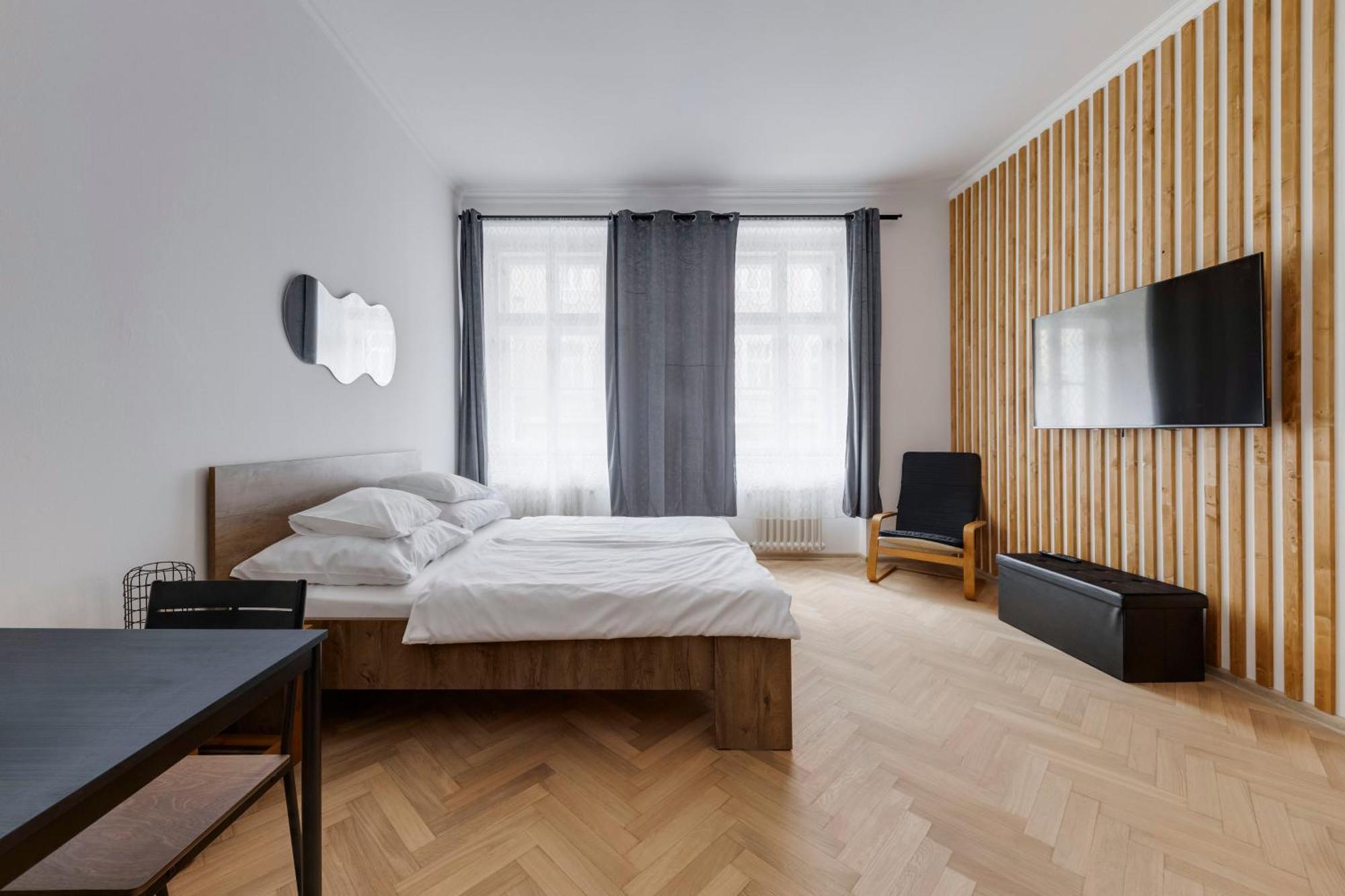 Vita Nejedleho Apartments Praga Esterno foto